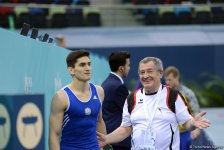 Лучшие моменты третьего дня соревнований Кубка мира по спортивной гимнастике в Баку (ФОТОРЕПОРТАЖ)