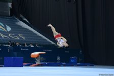 В Баку стартовал первый день финалов Кубка мира по спортивной гимнастике (ФОТО)