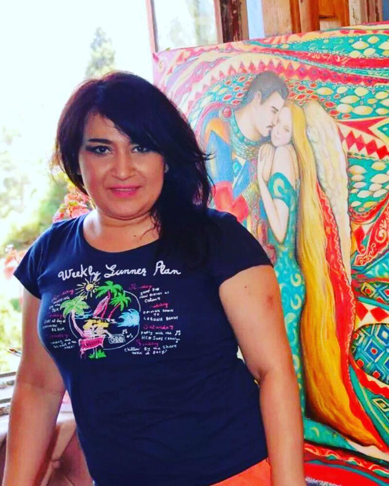 Картины Мехрибан Эфенди будут представлены на музыкальном фестивале в США (ФОТО)