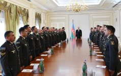 Президент Ильхам Алиев: Апрельские бои, можно сказать, подорвали идеологические устои руководства Армении (ФОТО)