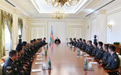 Президент Ильхам Алиев: Апрельские бои, можно сказать, подорвали идеологические устои руководства Армении (ФОТО)