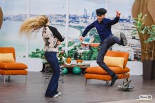 Звезда соцсетей – танцор Захид Гулиев "зажег" в прямом эфире (ВИДЕО, ФОТО)