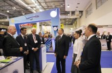 Президент Ильхам Алиев и Первая леди Мехрибан Алиева ознакомились с XVI Азербайджанской международной выставкой туризма и путешествий (ФОТО)