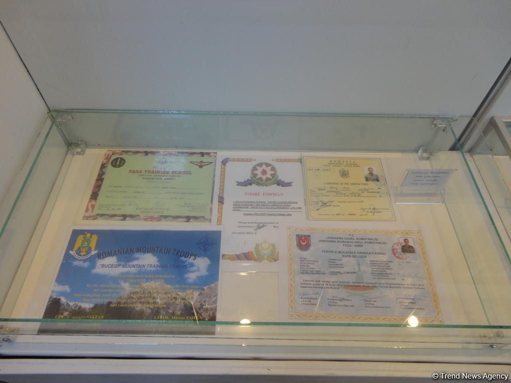 Как жили, о чем мечтали...В Баку представлены личные вещи и награды шехидов (ФОТО)