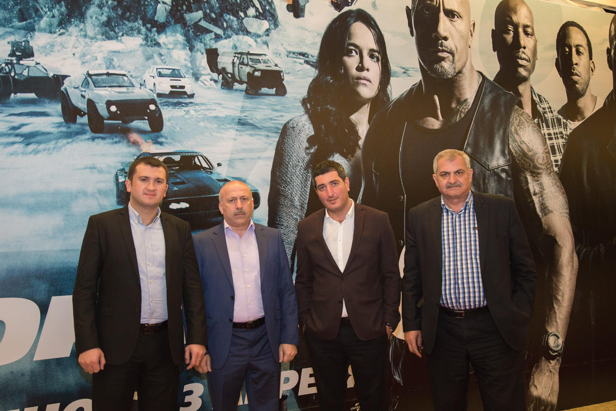 В Park Cinema IMAX прошел пресс-показ захватывающего блокбастера "Форсаж 8" (ФОТО)