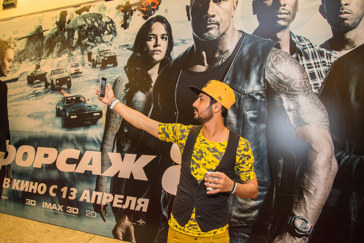В Park Cinema IMAX прошел пресс-показ захватывающего блокбастера "Форсаж 8" (ФОТО)