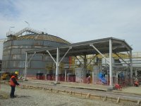 Процесс строительства карбамидного завода SOCAR завершен более чем на 90% (ФОТО)