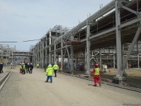 Процесс строительства карбамидного завода SOCAR завершен более чем на 90% (ФОТО)