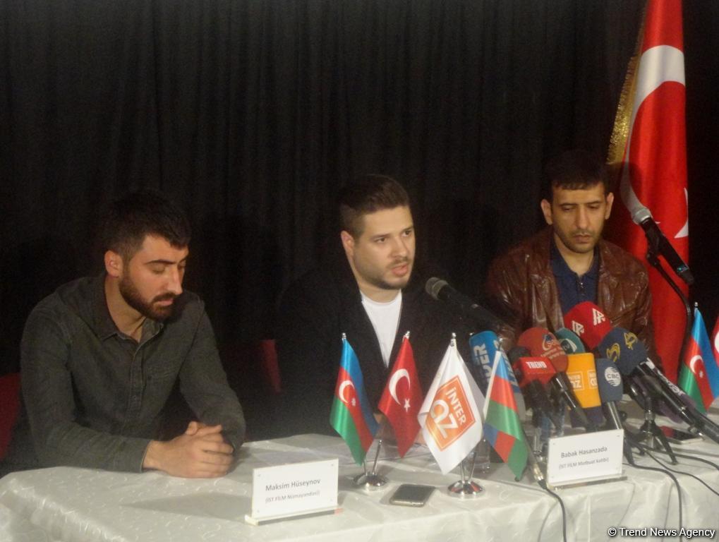 "Mübariz" турецкой кинокомпании İst Film: пресс-конференция (ВИДЕО, ФОТО)