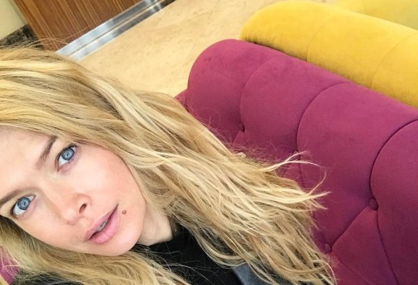 Восхитительный день Веры Брежневой в Баку (ФОТО)