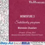 В Азербайджане реализуется программа развития предпринимательства среди женщин WoWenture (ФОТО)