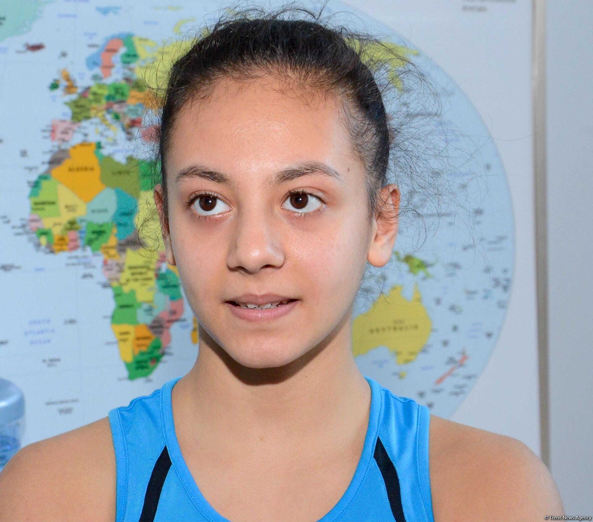 Основная задача на Кубке мира - это выход в финал - азербайджанская гимнастка (ФОТО)