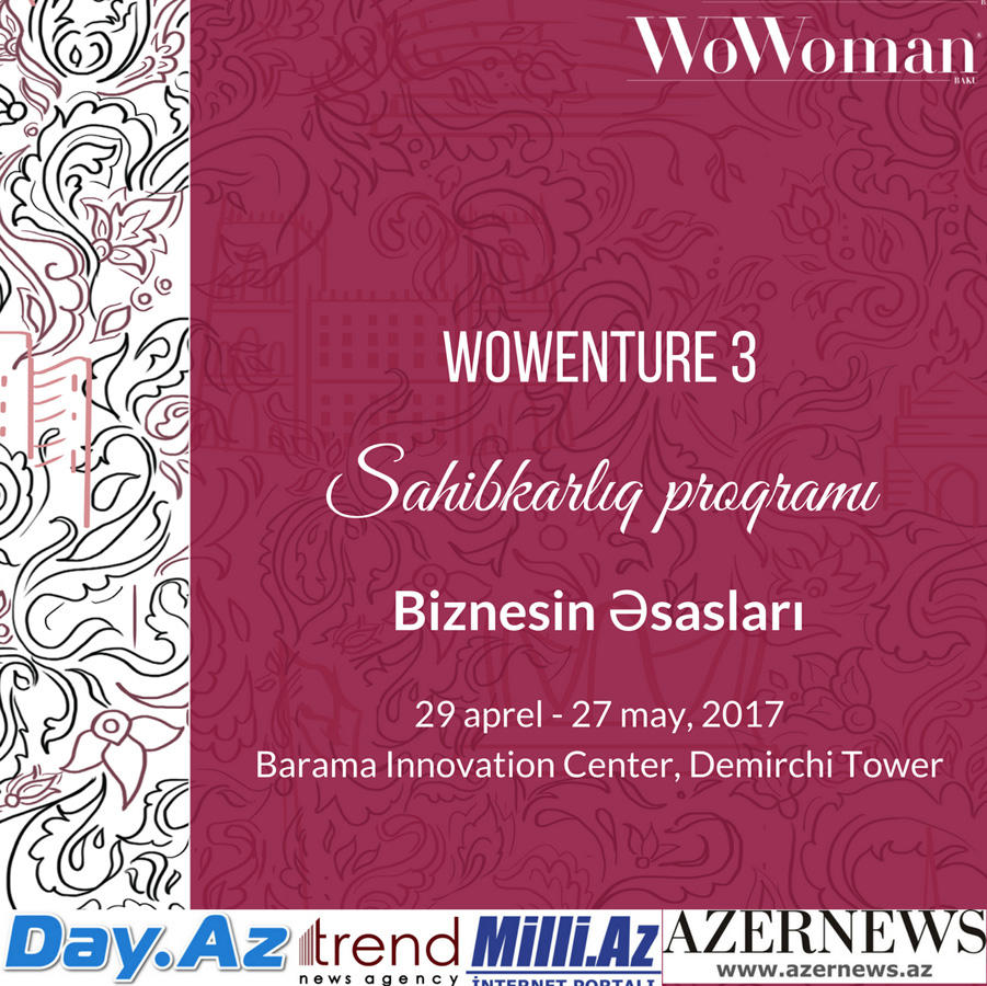 В Азербайджане реализуется программа развития предпринимательства среди женщин WoWenture (ФОТО)