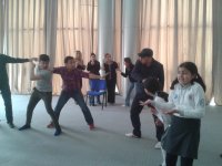 Бакинские школьники участвуют в постановке ТЮЗа (ФОТО)