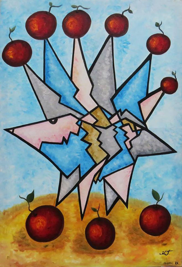 Как нарисовать запах женщины? Гюнель Равилова показала, как это сделать (ФОТО)