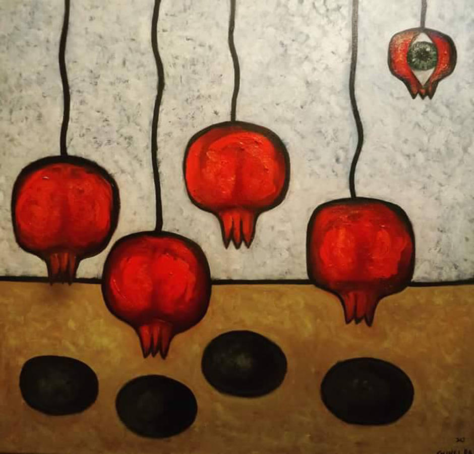 Как нарисовать запах женщины? Гюнель Равилова показала, как это сделать (ФОТО)