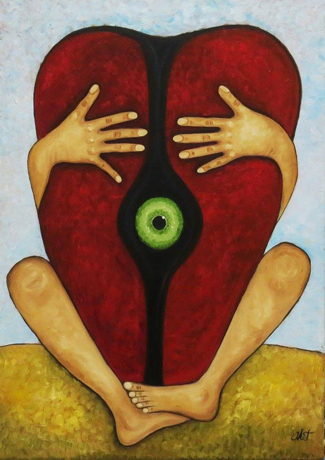 Как нарисовать запах женщины? Гюнель Равилова показала, как это сделать (ФОТО)