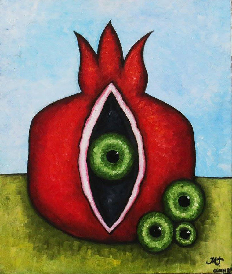 Как нарисовать запах женщины? Гюнель Равилова показала, как это сделать (ФОТО)