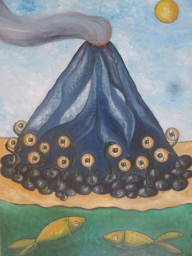 Как нарисовать запах женщины? Гюнель Равилова показала, как это сделать (ФОТО)