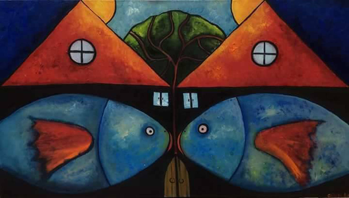 Как нарисовать запах женщины? Гюнель Равилова показала, как это сделать (ФОТО)