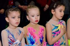 В Баку состоялось открытое первенство по художественной гимнастике "AURA" (ФОТО)