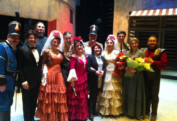 Успех азербайджанских артистов в Беларуси (ФОТО)