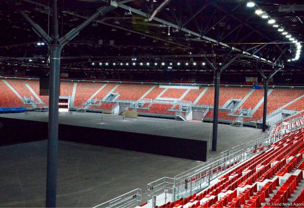 В Baku Crystal Hall завершается подготовка к IV Играм исламской солидарности (ФОТО)