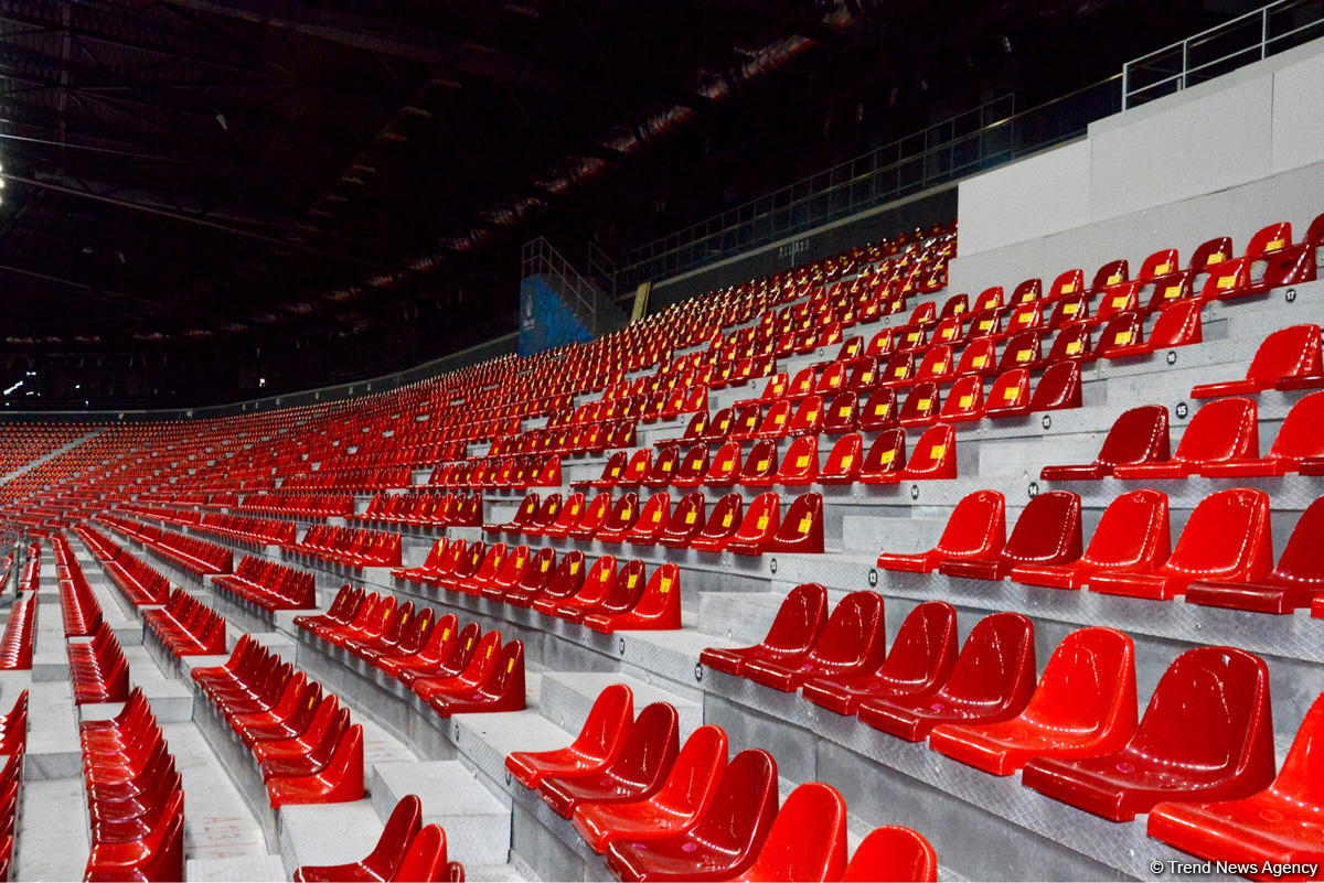 В Baku Crystal Hall завершается подготовка к IV Играм исламской солидарности (ФОТО)