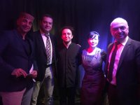 Танго Анджелины Джоли и Брэда Питта, или День рождения азербайджанского музыканта в Вене (ФОТО)