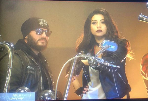 Айсель посвятила клип байкерам – звезды на презентации "Не взрывайся!" (ВИДЕО, ФОТО)