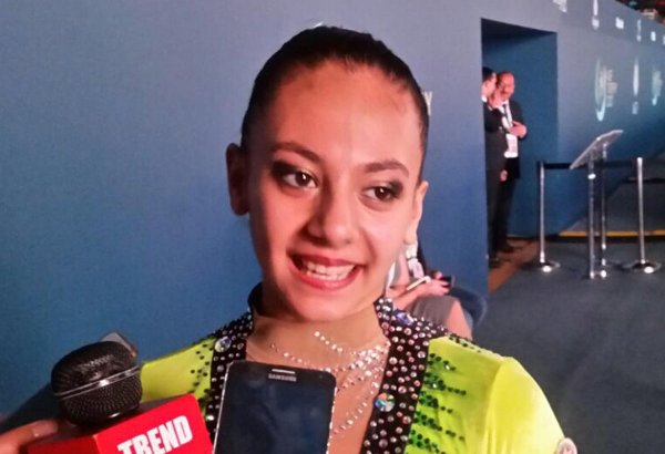 Во второй день Кубка мира удалось справиться с волнением - азербайджанская гимнастка