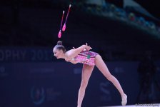 Лучшие моменты второго дня соревнований Кубка мира по художественной гимнастике (ФОТО)