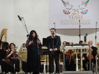 O Patria Mia, или Восторг зрителей! Посвящение семье посла Италии в Азербайджане (ФОТО)