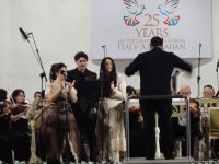 O Patria Mia, или Восторг зрителей! Посвящение семье посла Италии в Азербайджане (ФОТО)