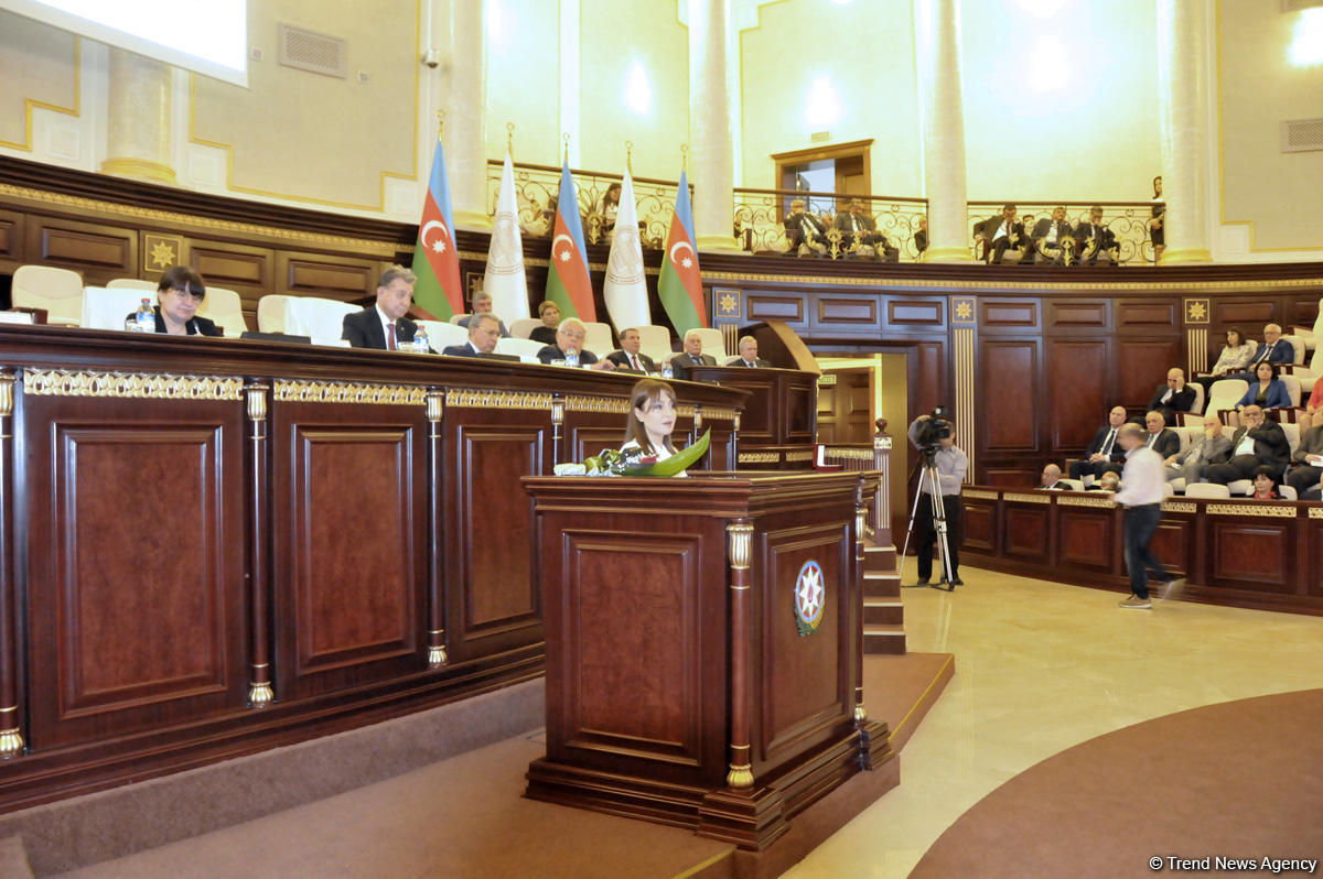 Наргиз Пашаева: “Наша святая обязанность – увековечить имя Низами Гянджеви в Оксфордском университете” (ФОТО)