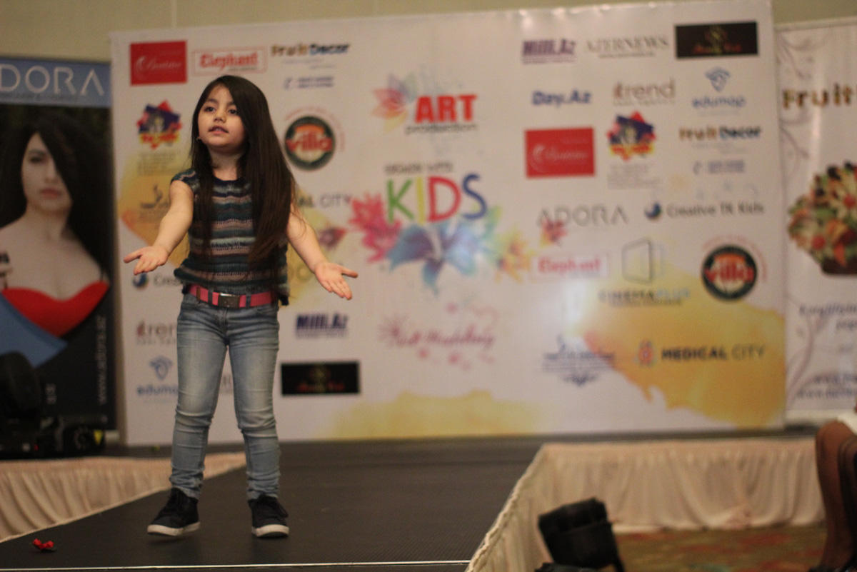 Самые очаровательные азербайджанские дети в конкурсе Colorfull spring (ФОТО)