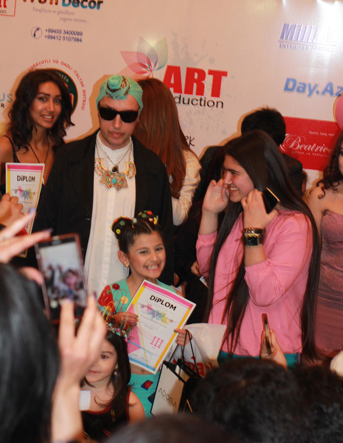 Самые очаровательные азербайджанские дети в конкурсе Colorfull spring (ФОТО)