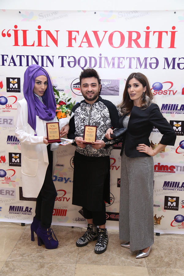 В Баку прошла церемония награждения премии "Фаворит года" (ФОТО)