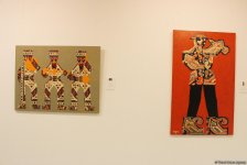 В Баку открылась выставка Вугара Мурадова "Сходства", посвященная ковровому искусству (ФОТО)