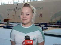 Азербайджанская сборная по женской спортивной гимнастике готова показать хорошие результаты на Играх исламской солидарности (ФОТО)