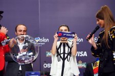 Диана Гаджиева в финале "Евровидения": Приветствую всех! (ФОТО)