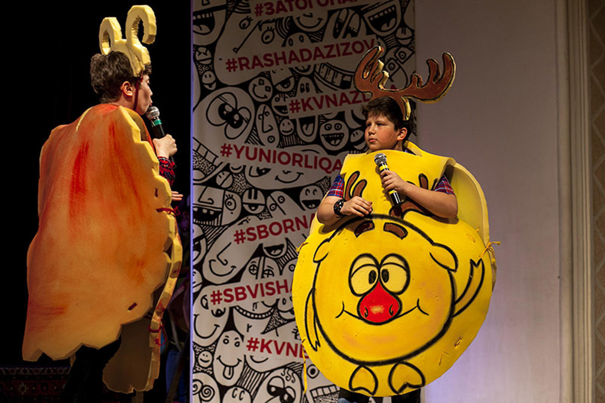 "Разбор полетов" в Баку - определились финалисты Юниор Лиги КВН (ФОТО)