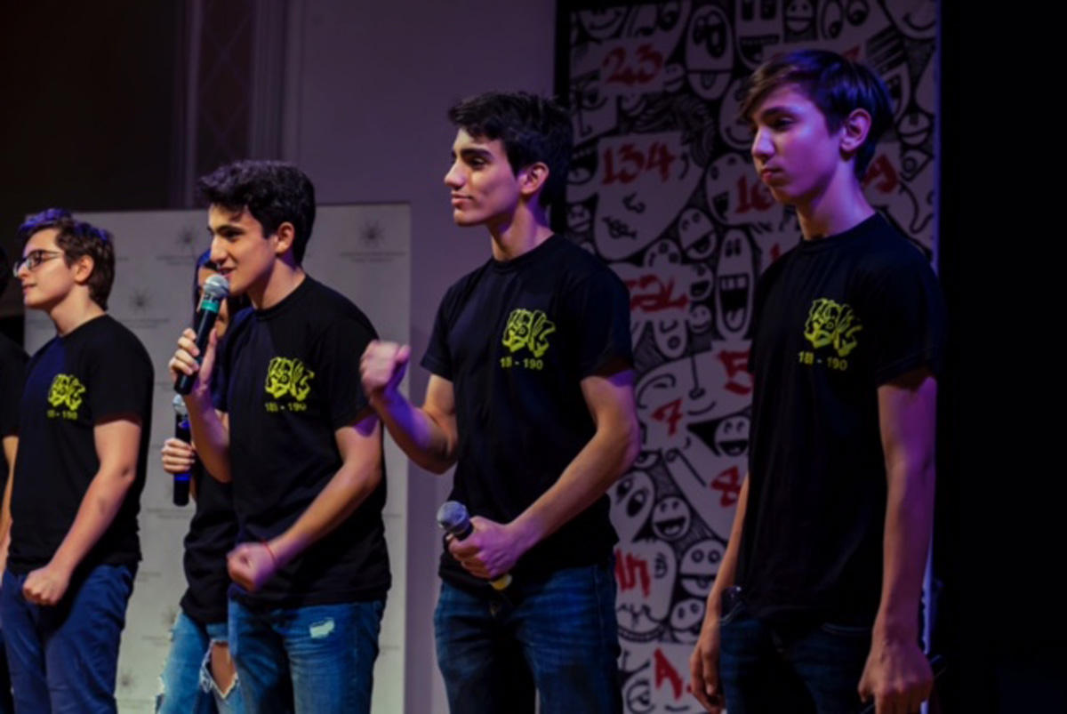 "Разбор полетов" в Баку - определились финалисты Юниор Лиги КВН (ФОТО)