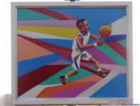 Спортивные пейзажи в Баку - красочные картины, посвященные Исламиаде  (ФОТО)