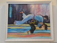 Спортивные пейзажи в Баку - красочные картины, посвященные Исламиаде  (ФОТО)