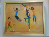 Спортивные пейзажи в Баку - красочные картины, посвященные Исламиаде  (ФОТО)