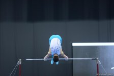 Подиумные тренировки спортивных гимнастов в рамках Игр исламской солидарности в Баку (ФОТОРЕПОРТАЖ)