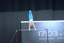 Подиумные тренировки спортивных гимнастов в рамках Игр исламской солидарности в Баку (ФОТОРЕПОРТАЖ)