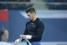 Подиумные тренировки спортивных гимнастов в рамках Игр исламской солидарности в Баку (ФОТОРЕПОРТАЖ)