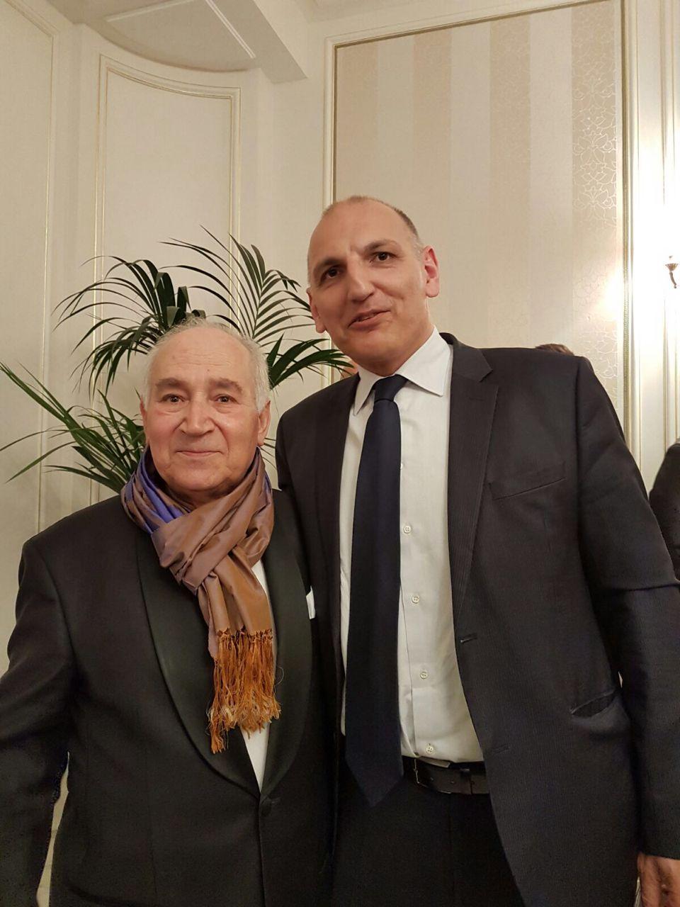 Рамиз Гулиев и Робер Оссейн: концерт в Париже (ФОТО)